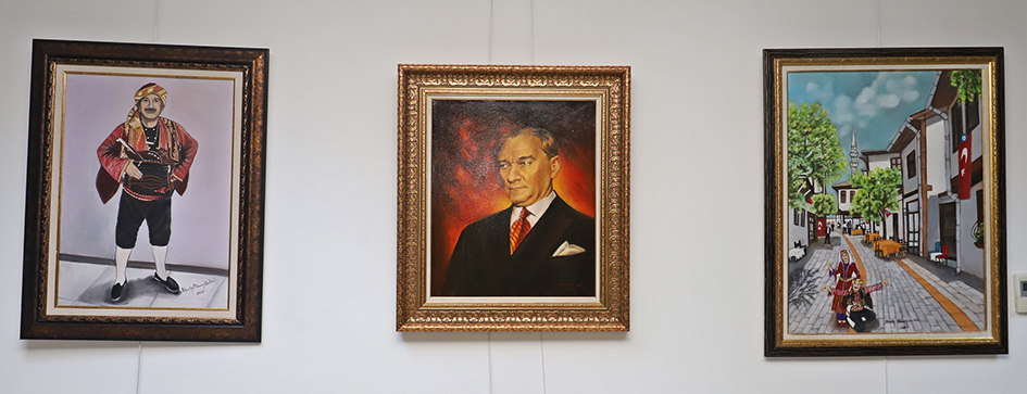 Atatürk ve Ankara temalı sergi açılışı_Karapürçek Gazetesi