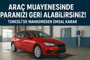 Araç Muayenesinde Paranızı Geri Alabilirsiniz …2025