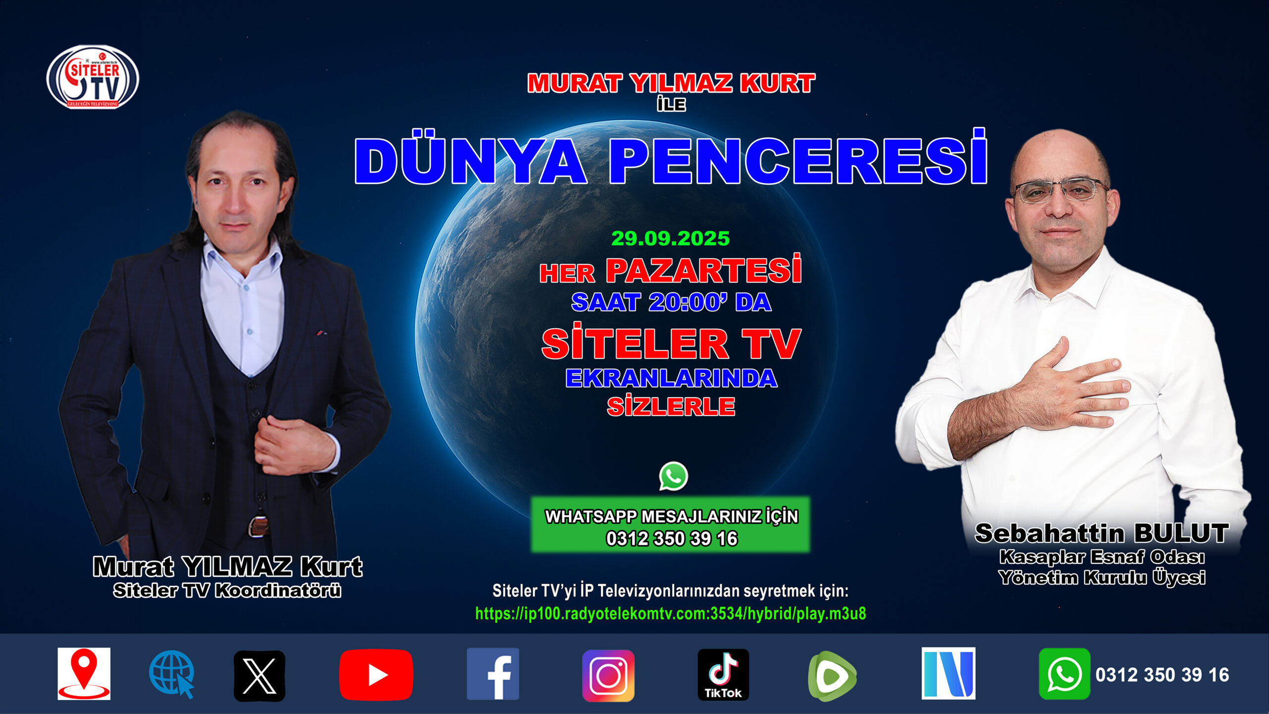 Murat YILMAZ Kurt ile Dünya penceresi 72. Bölüm_Karapürçek Gazetesi