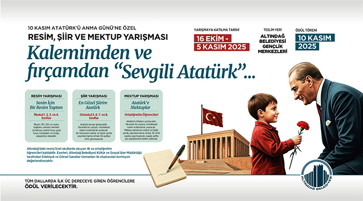 ALTINDAĞ BELEDİYESİ’NDEN 10 KASIM’A ÖZEL…2025