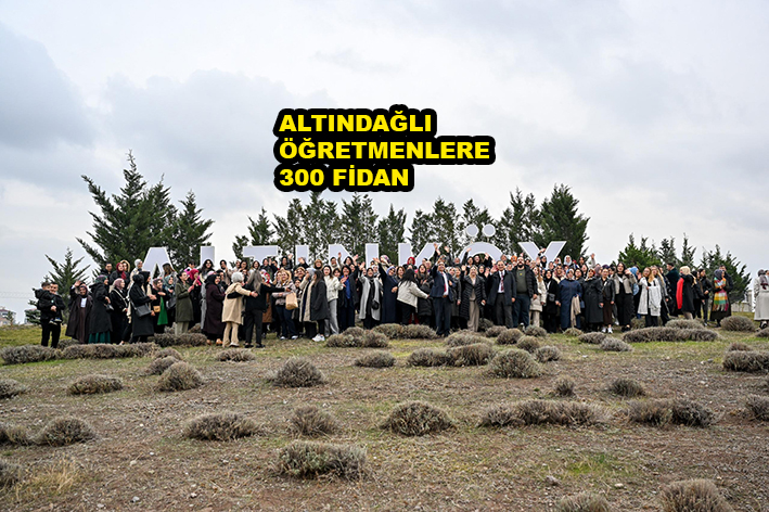ALTINDAĞLI ÖĞRETMENLERE 300 FİDAN_KARAPÜRÇEK GAZETESİ