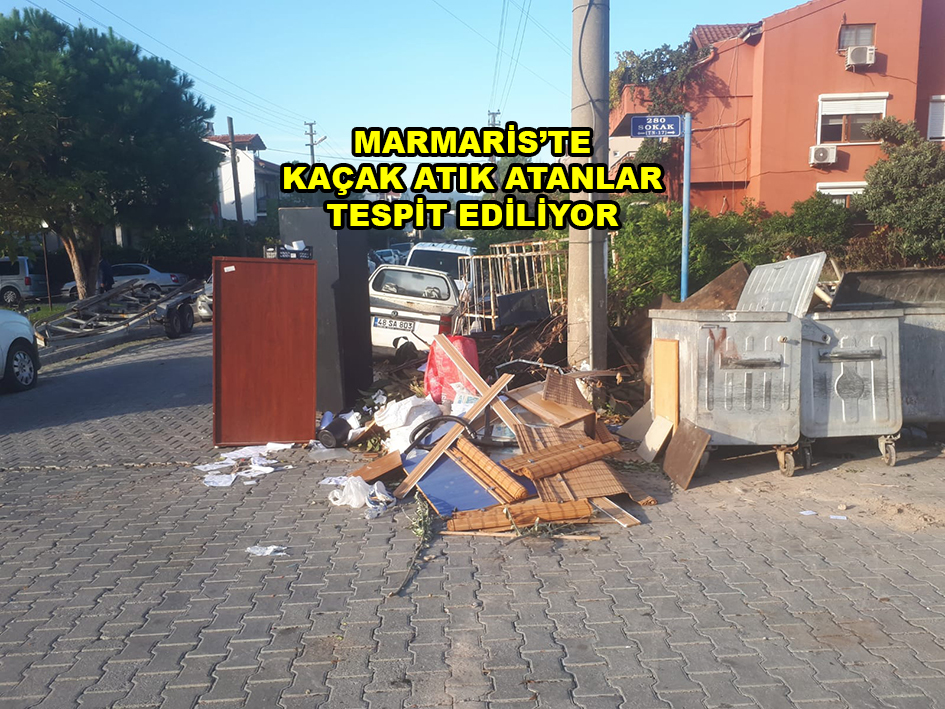 Marmaris'te Kaçak Atık Atanlar_KARAPÜRÇEK GAZETESİ