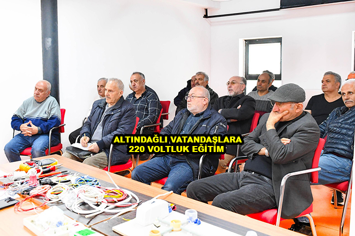 ALTINDAĞLI VATANDAŞLARA 220 VOLTLUK EĞİTİM_Siteler TV