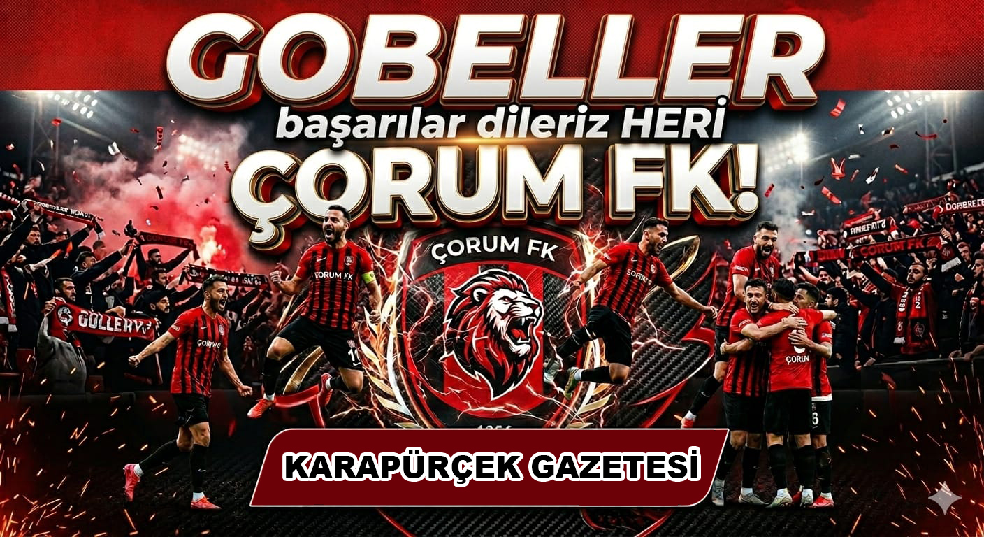 karapürçek Gazetesi'nden Çorum Spora Başarı dileği_karapürçek Gazetesi