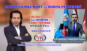 Murat Yılmaz Kurt’un hazırlayıp sunduğu Dünya penceresi programının 66. bölüm konuğu Aji Abdulvali Buğrahan Osman