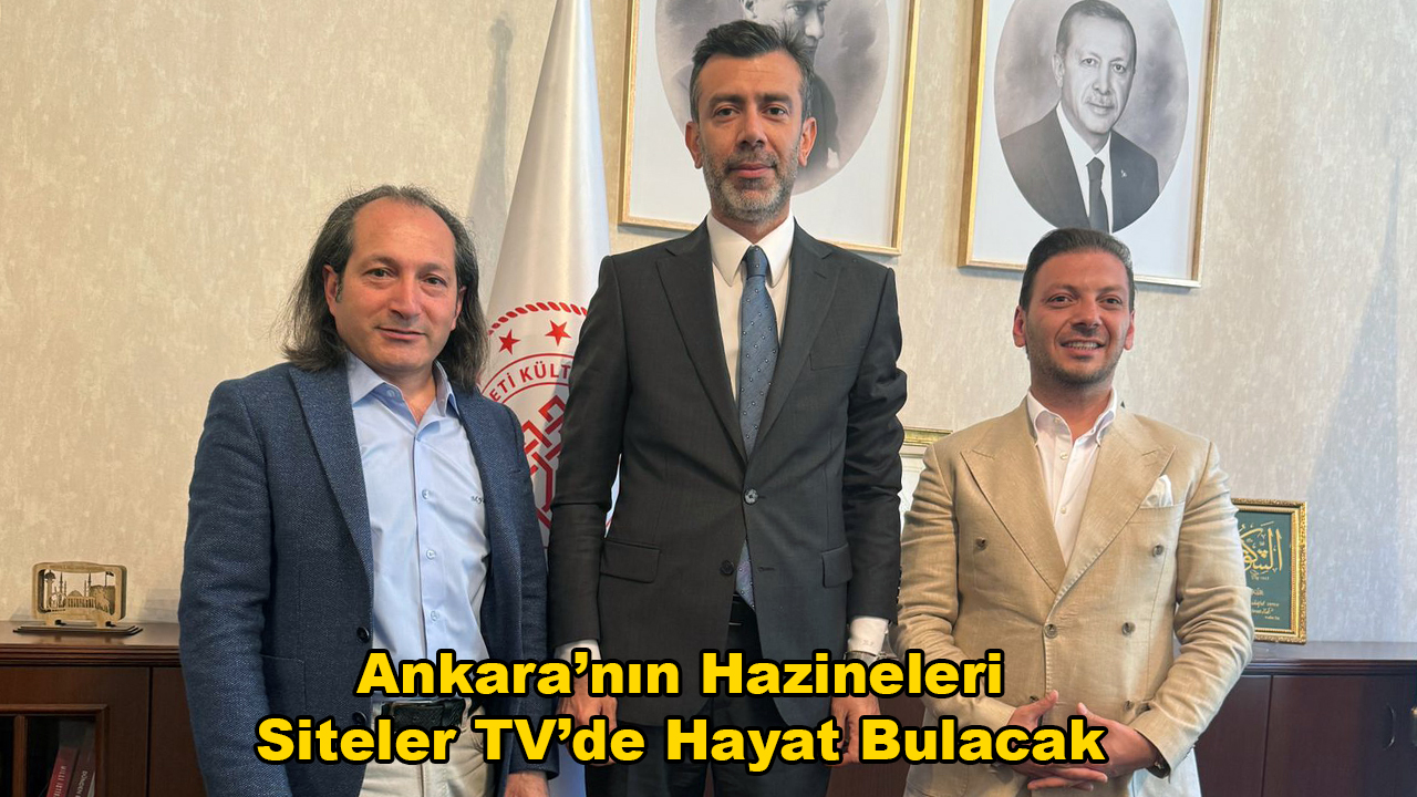 Murat Yılmaz Kurt-Ankara İl kültür ve turizm müdürü Erhan Karakaya_Karapürçek Gazetesi