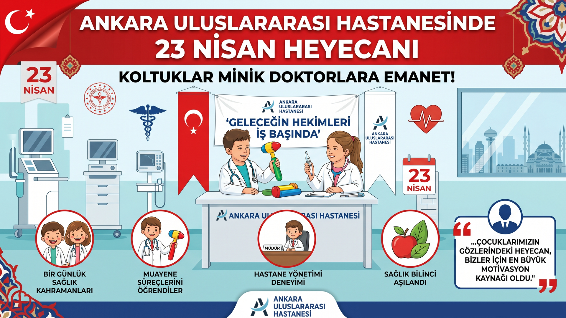 Ankara Uluslar Arası Hastanesi 23 Nisan_Karapürçek Gazetesi