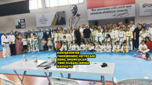 ESKİŞEHİR’DE TAEKWONDO HEYECANI: GENÇ SPORCULAR YENİ KUŞAKLARINA KAVUŞTU…2026